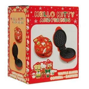 Hello Kitty Red Mini Waffle Maker